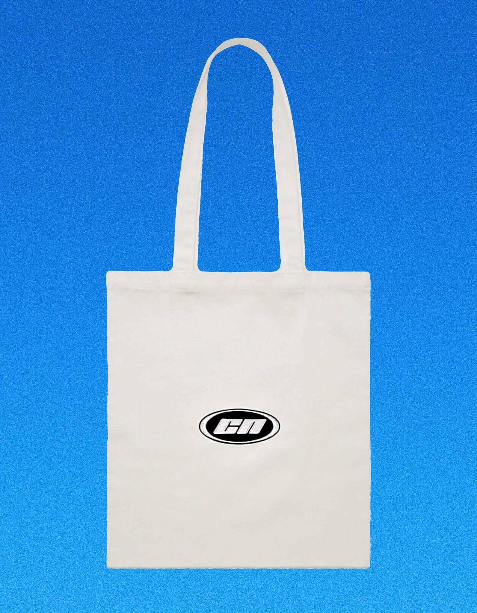 Borsa tote in tela di cotone – Minimalista, bianco sporco