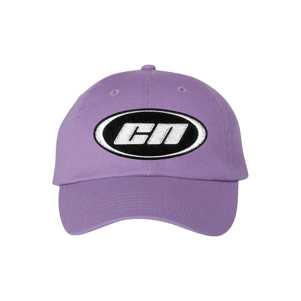 Dad Cap – Classico cappello regolabile in cotone, lavanda