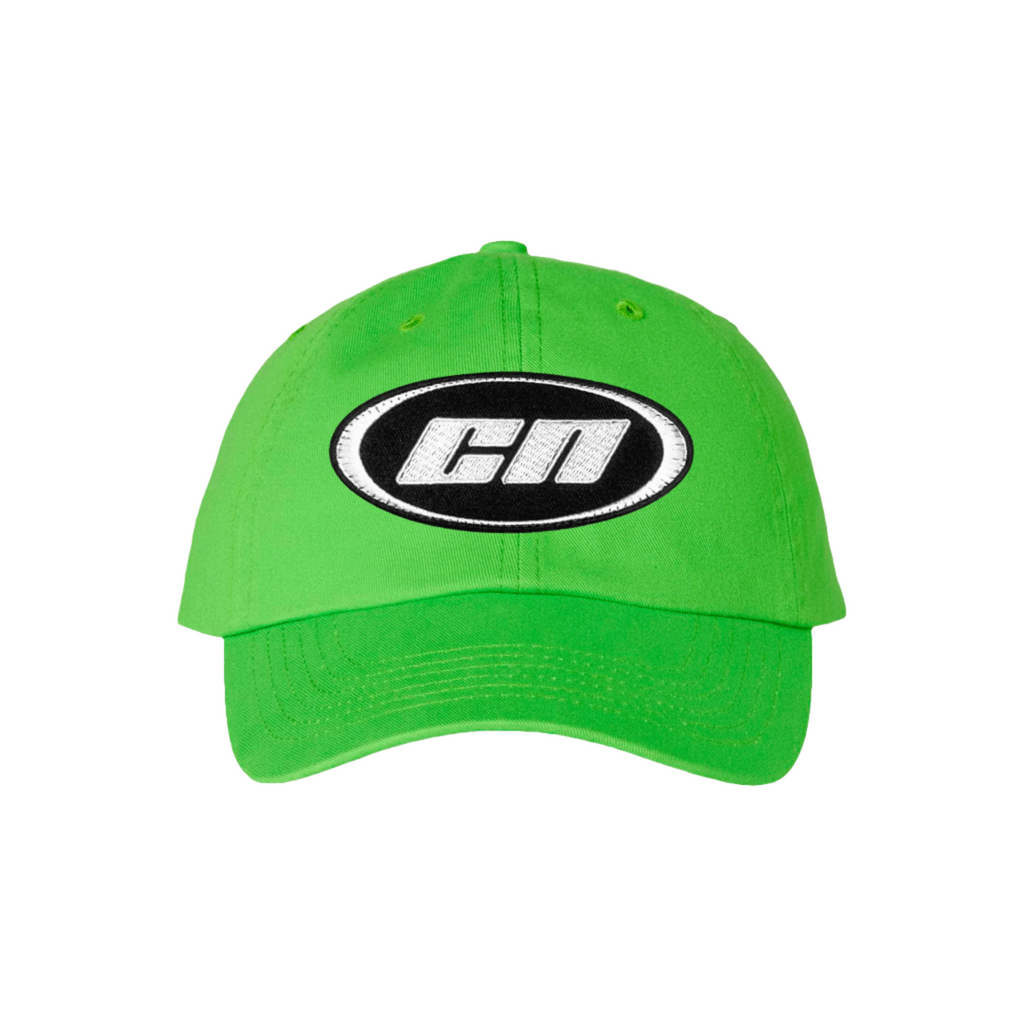 Dad Cap – Classico cappello regolabile in cotone, verde