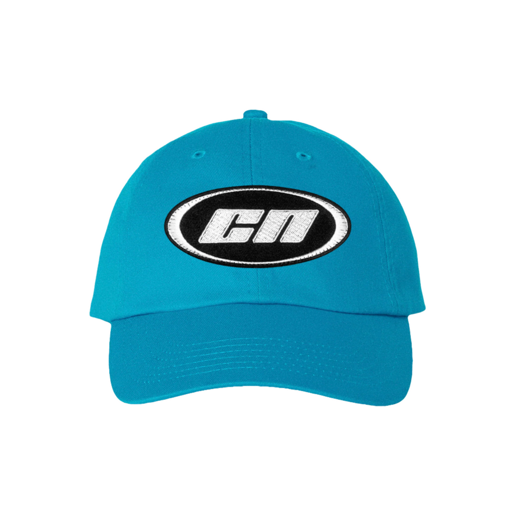 Dad Cap – Classico cappello regolabile in cotone, blu oceano