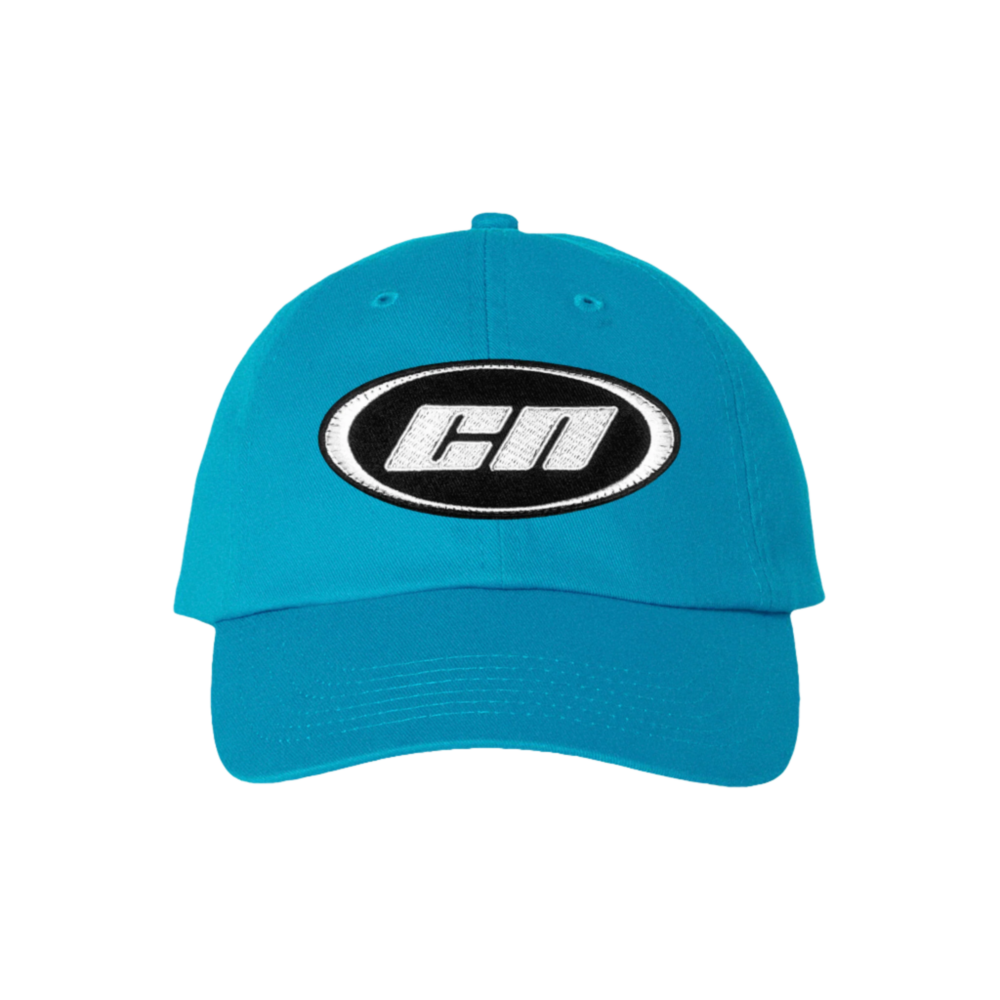 Dad Cap – Classic Adjustable Cotton Hat, Ocean Blue